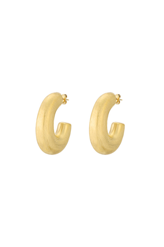 Damen Creolen Finesse | Edelstahl 304S | Gold & Silber
