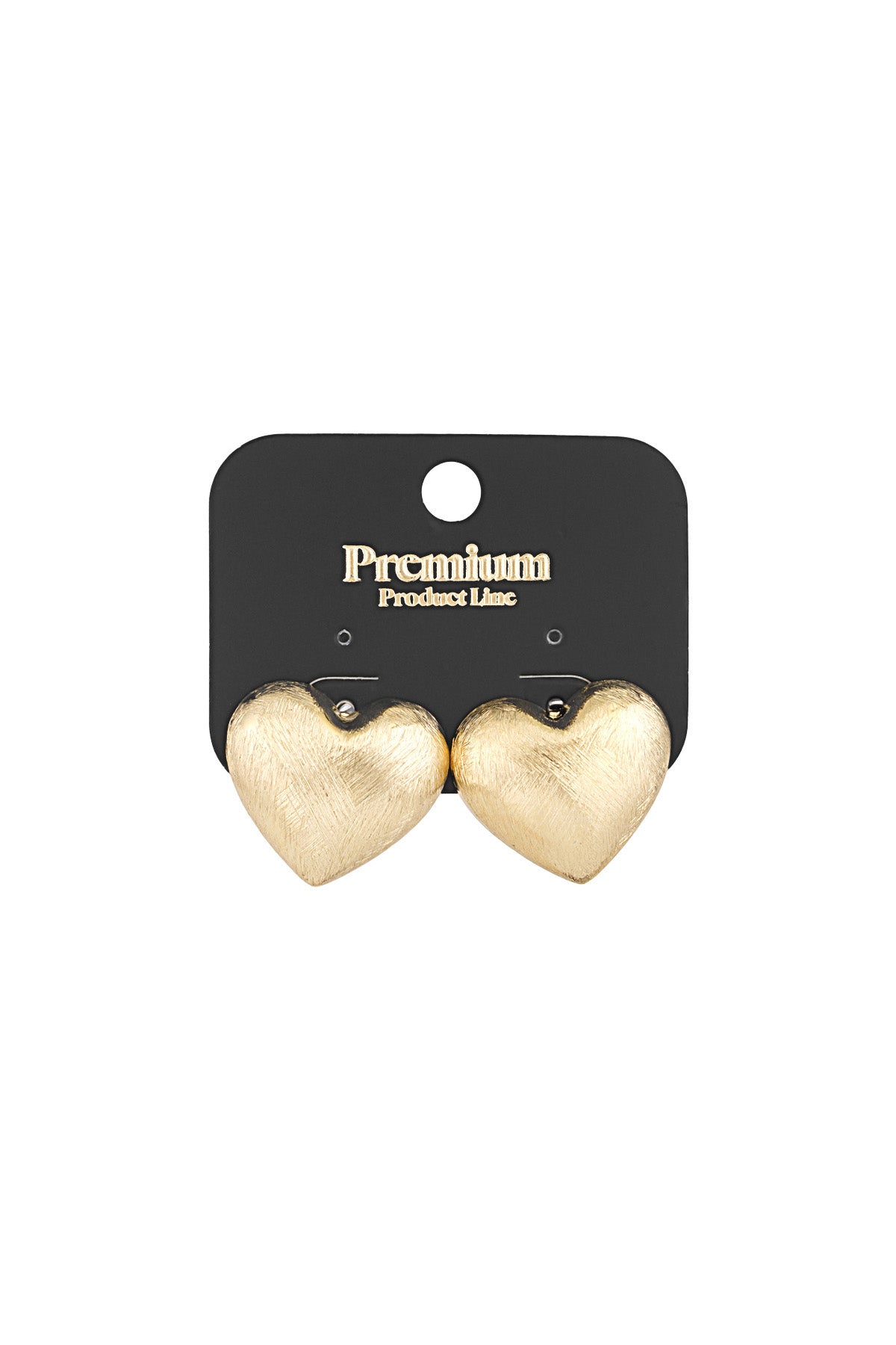 Damen Ohrringe Herz Zeitlos | Edelstahl 304S | Gold & Silber