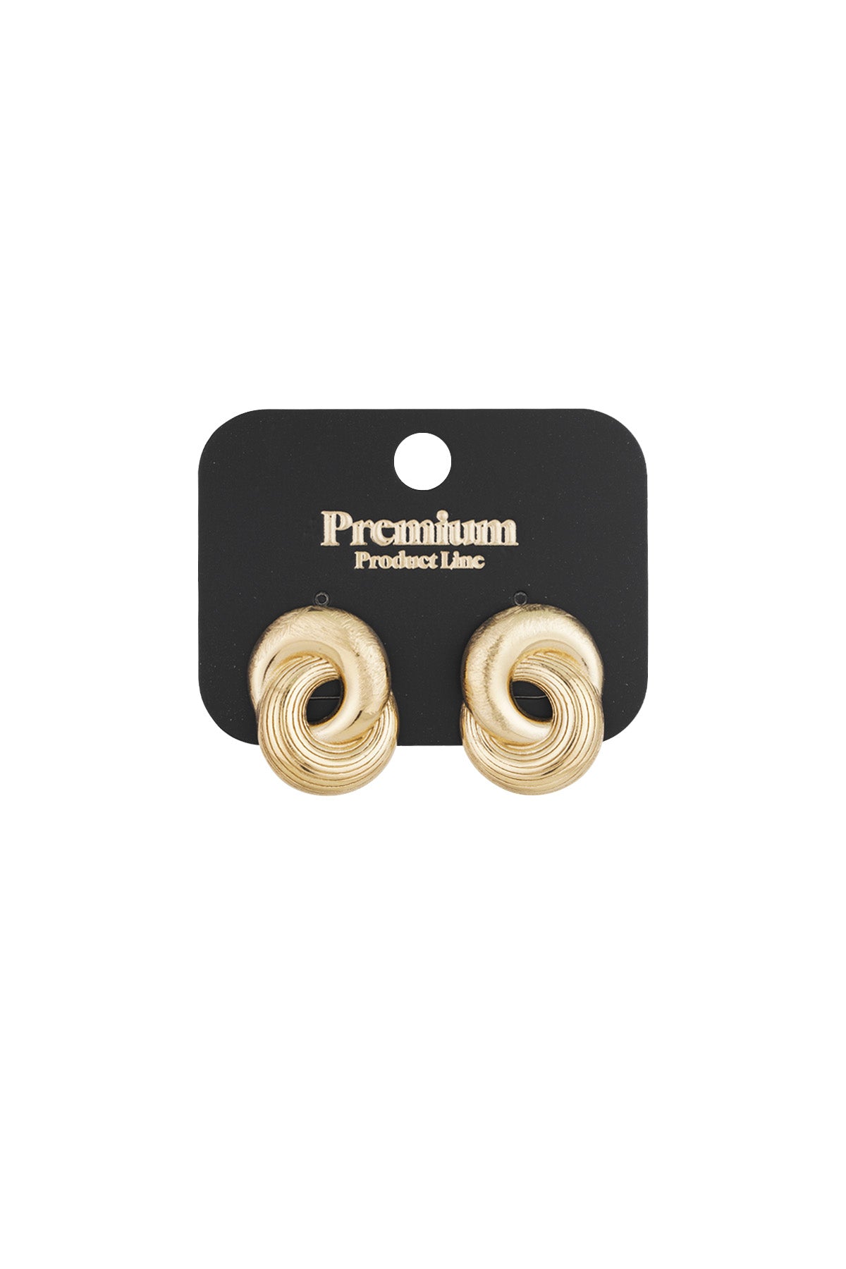 Damen Ohrringe Infinity Twist | Edelstahl | Gold & Silber