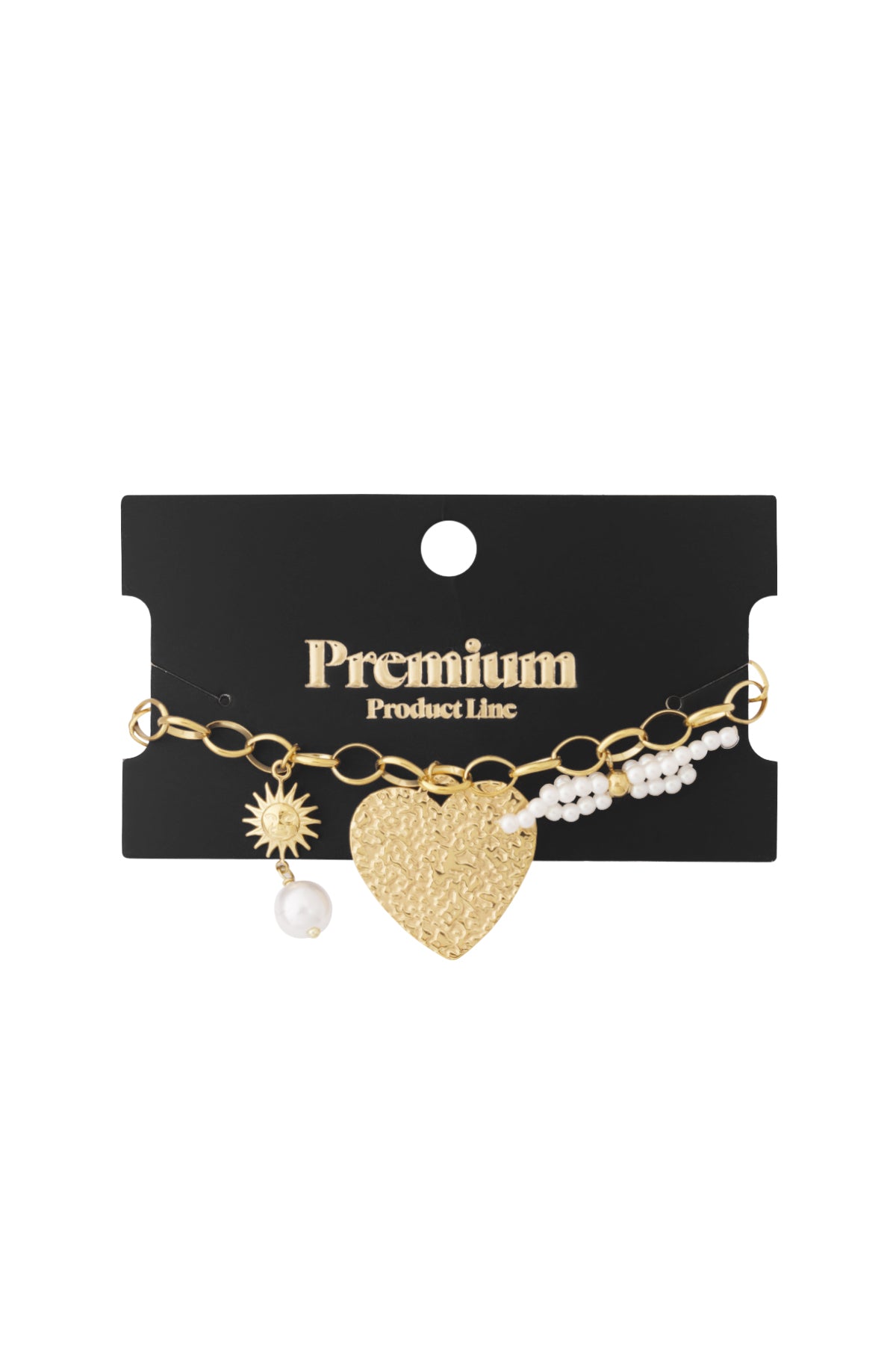 sommerstimmung armband - goldfarben