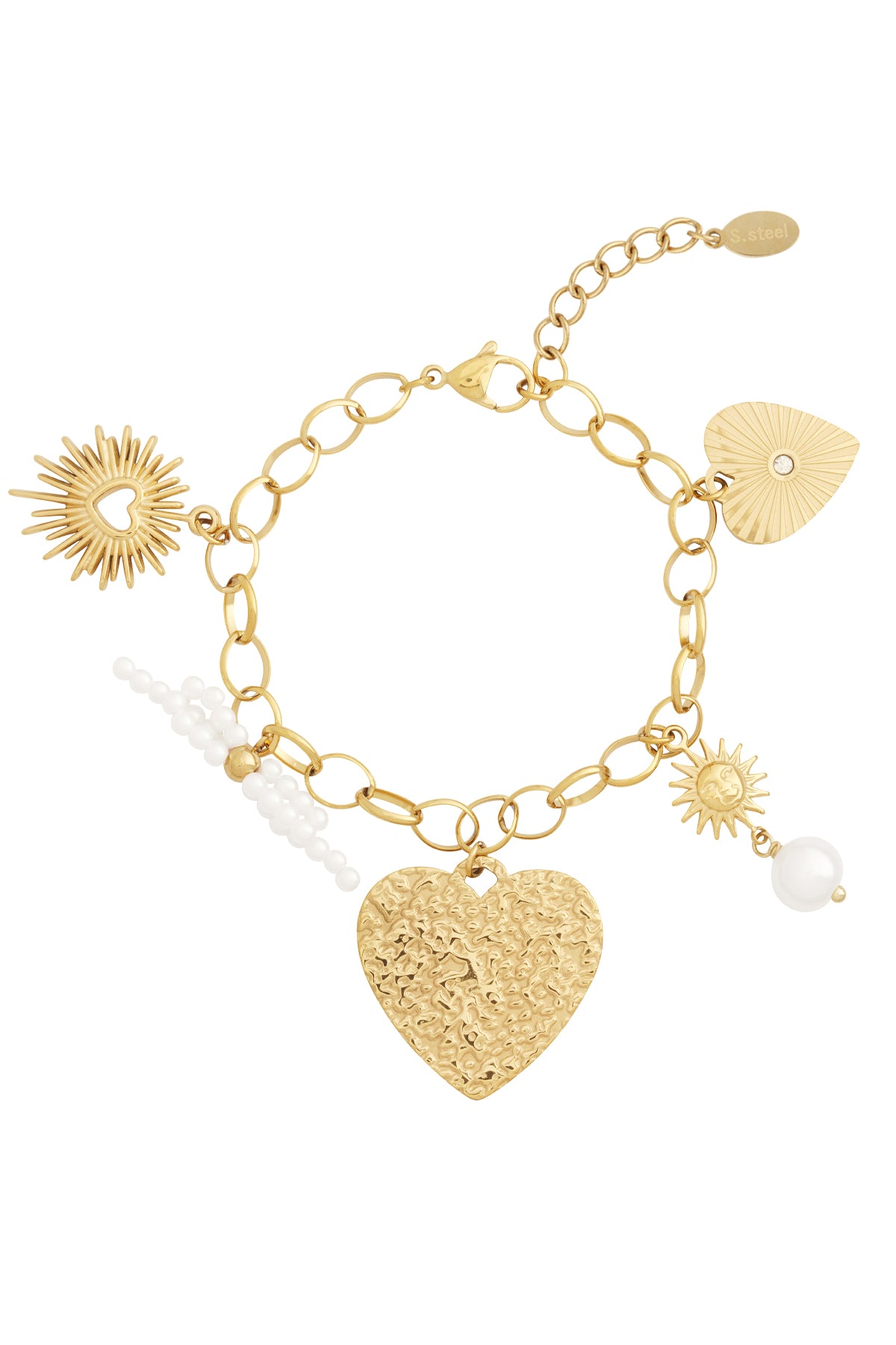 sommerstimmung armband - goldfarben