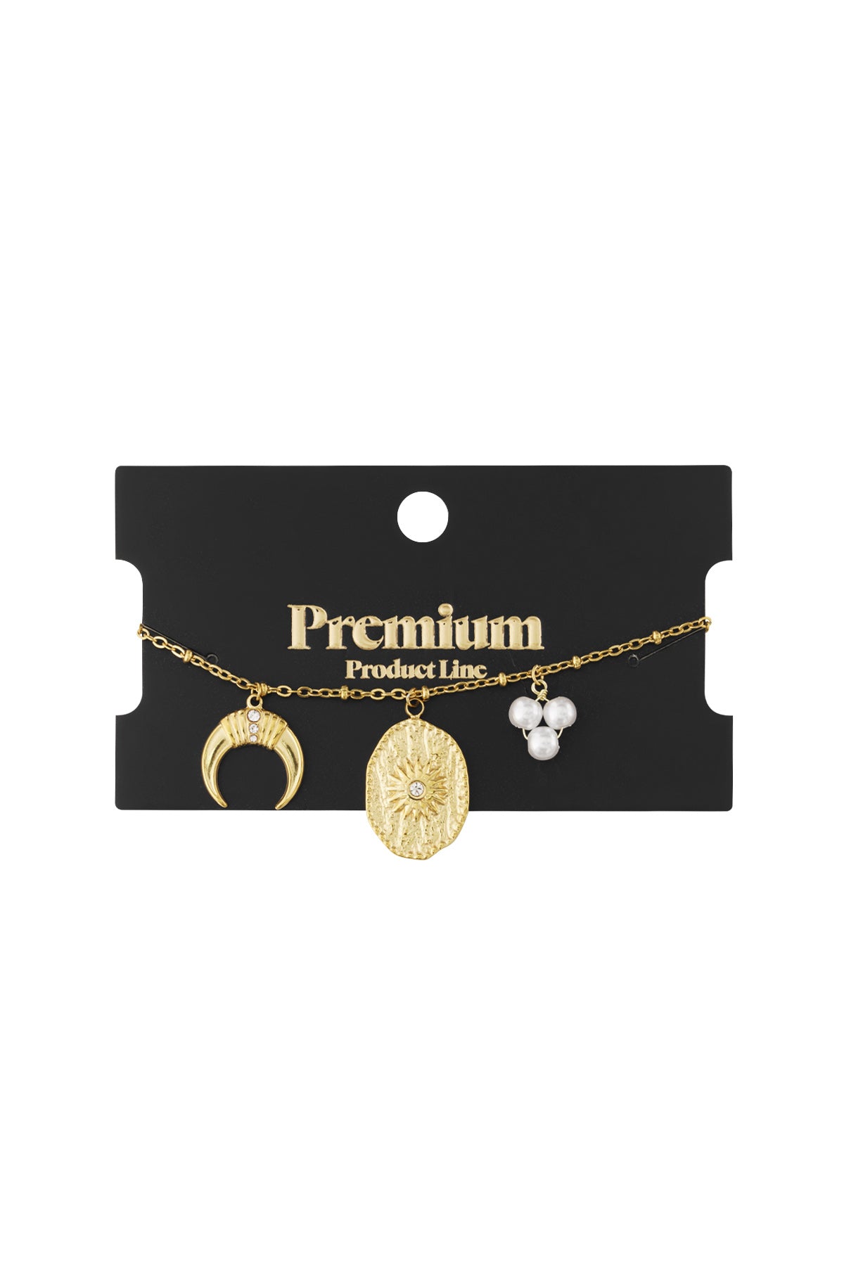 moony armband - goldfarben