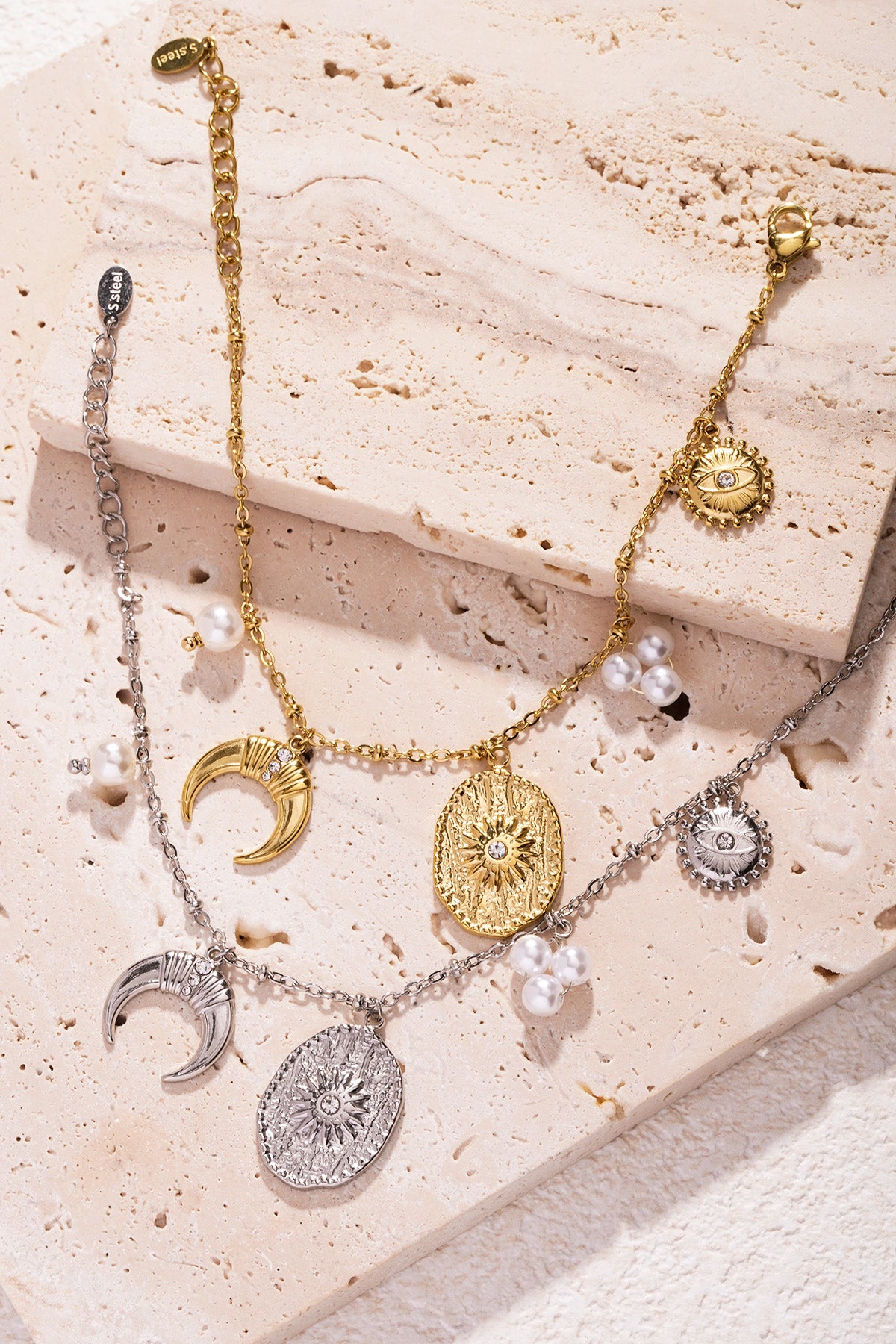 moony armband - goldfarben