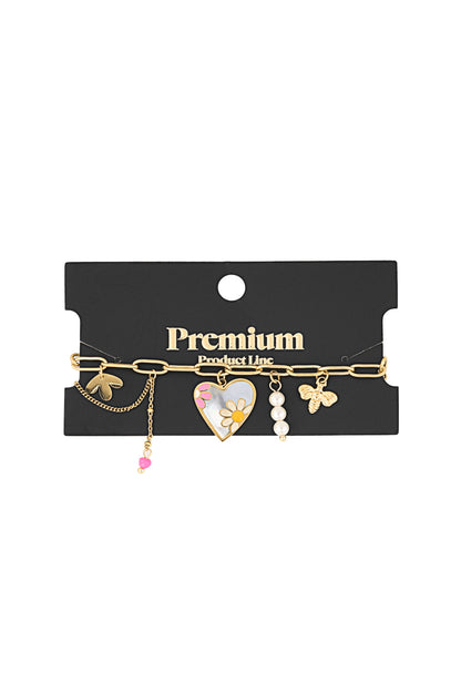 Blossom Dreams Armband - Goldfarben