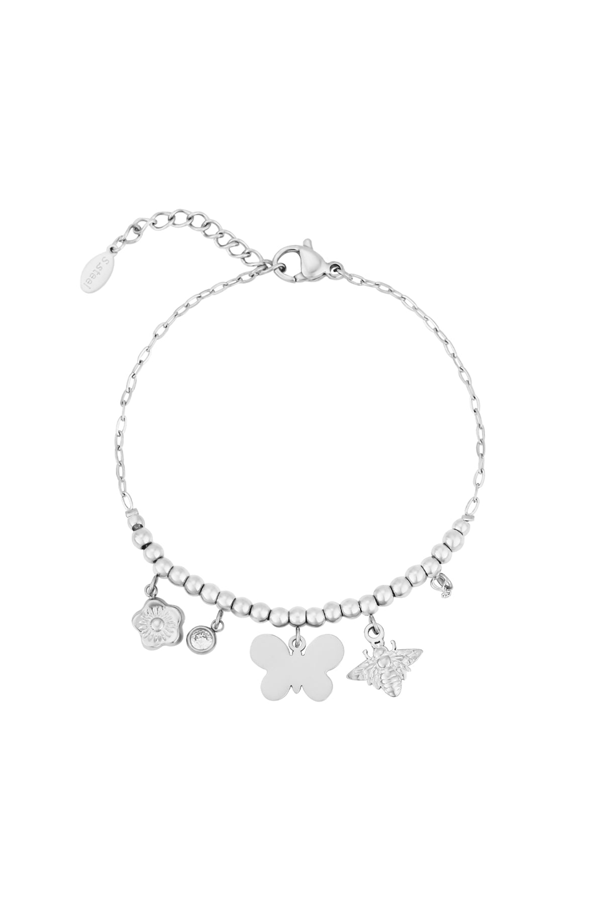 butterfly bliss armband - goldfarben