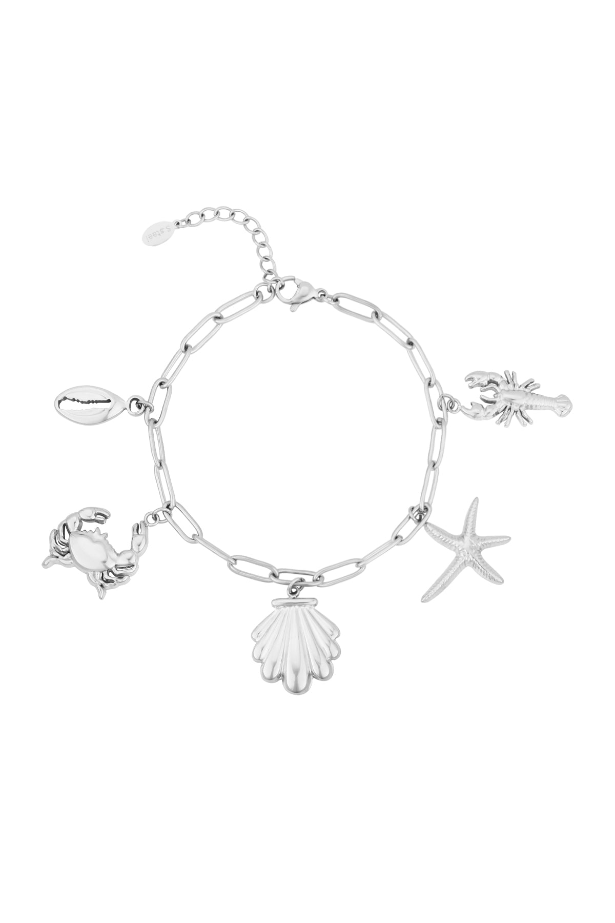 Strandarmband - Silberfarben