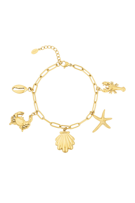 Strandarmband - Silberfarben