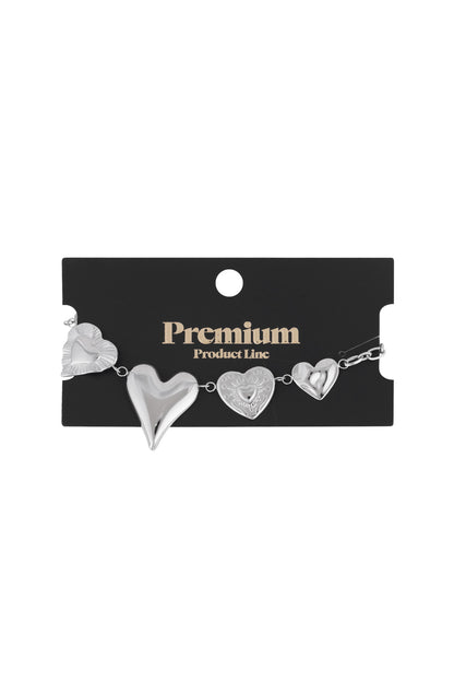 Armband „Gib mir all deine Liebe“ – Farbe Silber