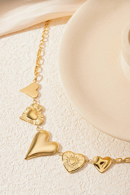 Armband „Gib mir all deine Liebe“ – Farbe Silber