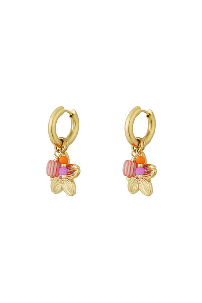 Damen Creolen Bloom | Edelstahl 304S | Goldfarbe