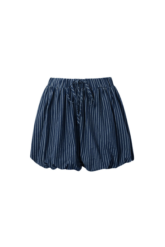 Woven Cotton Damen Shorts Casual Stripes