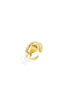 Damen Ring Herz Zirkon | Edelstahl | Goldfarbe