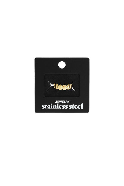 Edelstahl Minimalistische Ringe Herz Casual Täglich Einfache Serie frauen schmuck