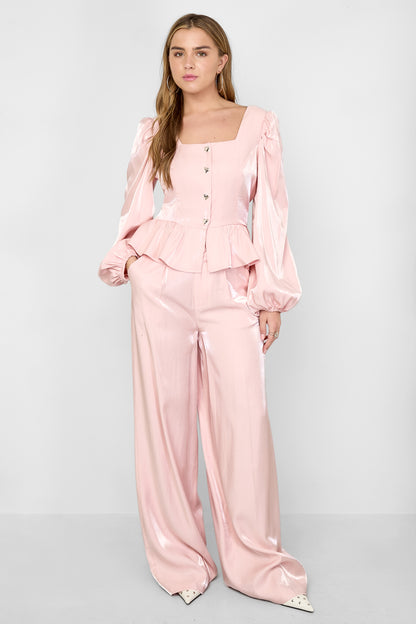 Damen Oberteile Set Velvet | Baumwolle | Mehrfarbig