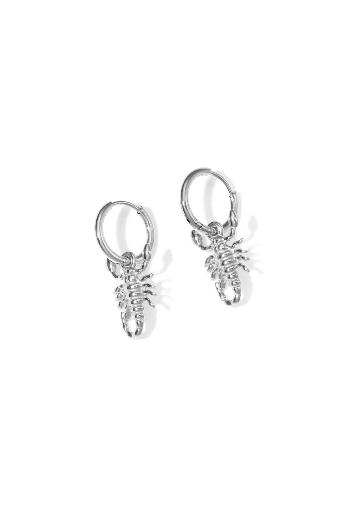 damen ohrringe scorpio | edelstahl | gold & silber
