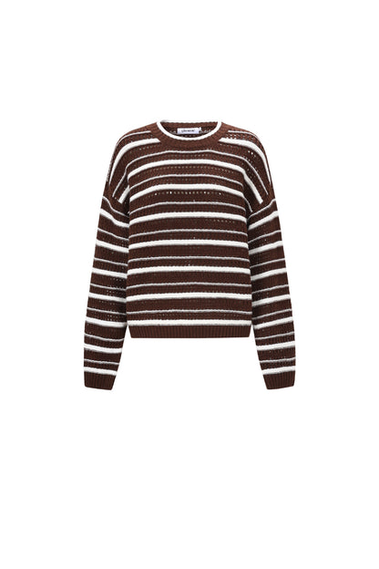 Damen Strickpullover Classic | Polyester | Mehrfarbig