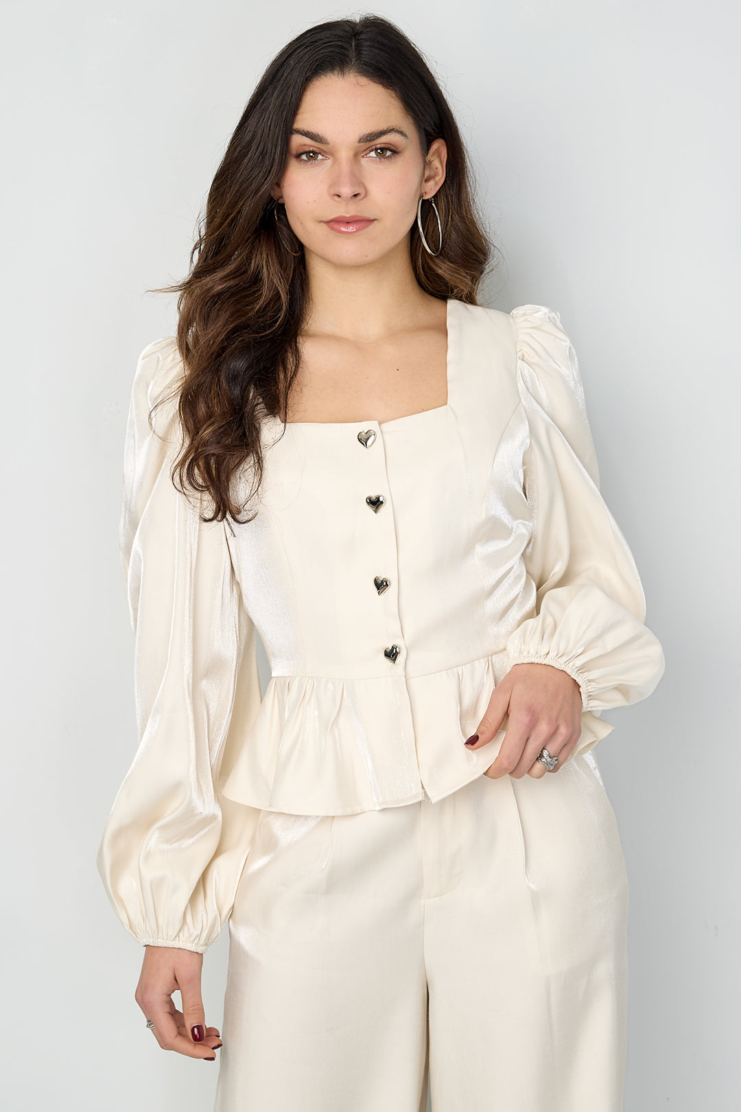 Damen Oberteile Set Velvet | Baumwolle | Mehrfarbig