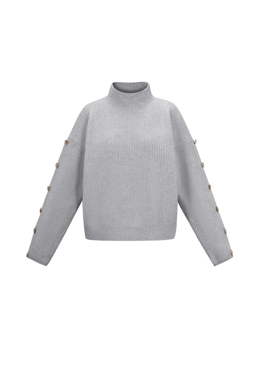 Damen Rollkragenpullover Glamourös | Polyester | Mehrfarbig