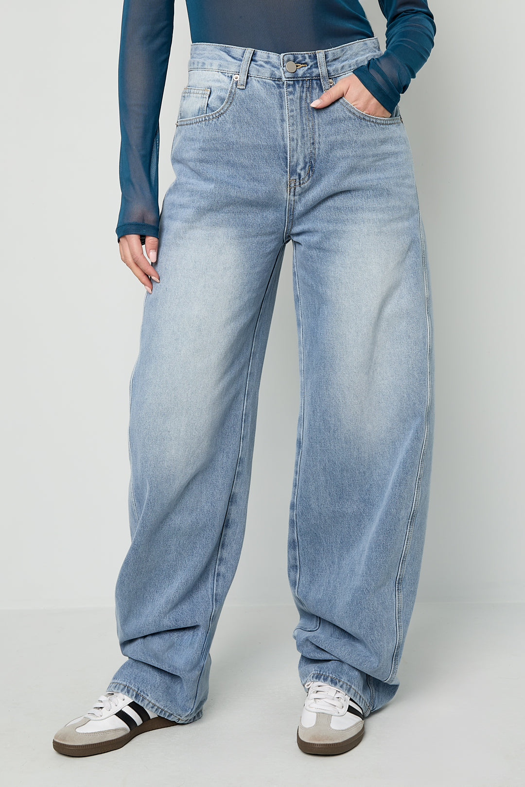 Damen Ballonhose Leicht | Baumwolle | Mehrfarbig