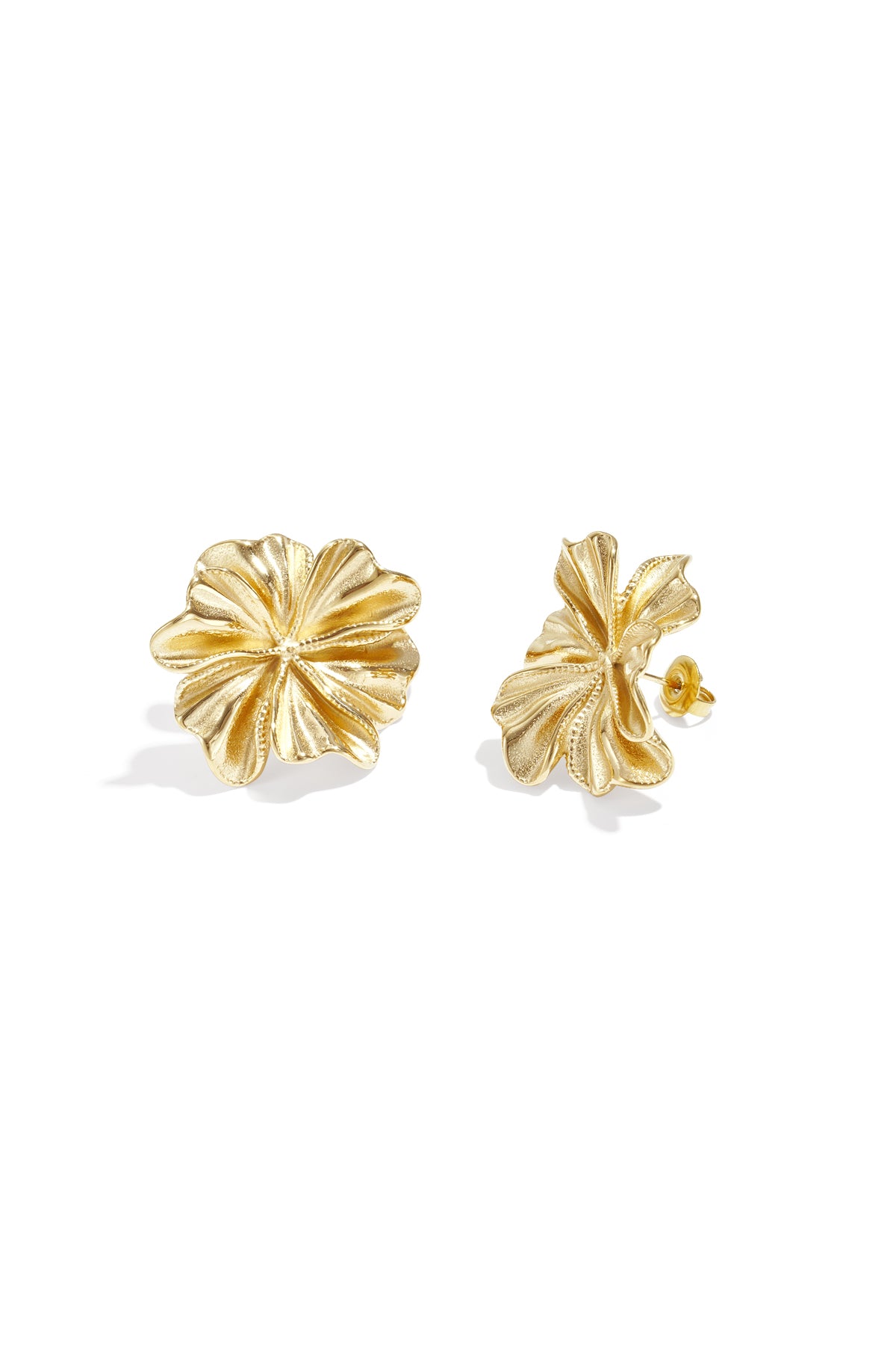 Damen Ohrstecker Klassisch | 304S-Edelstahl | Goldfarbe