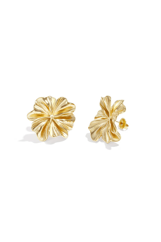 Damen Ohrstecker Klassisch | 304S-Edelstahl | Goldfarbe