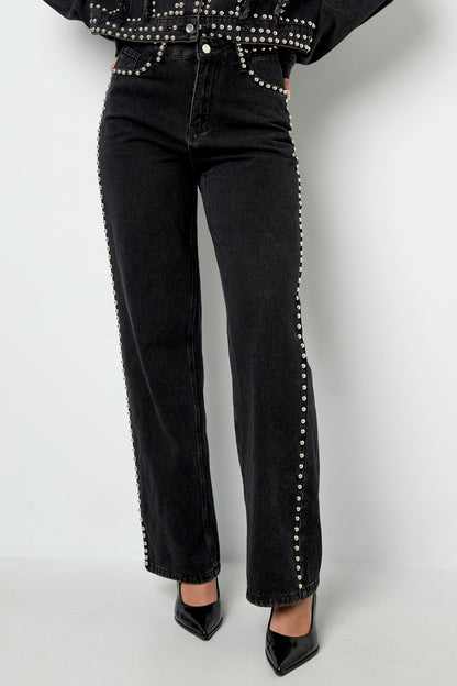 Damen Hose Classic | Baumwolle | Schwarz