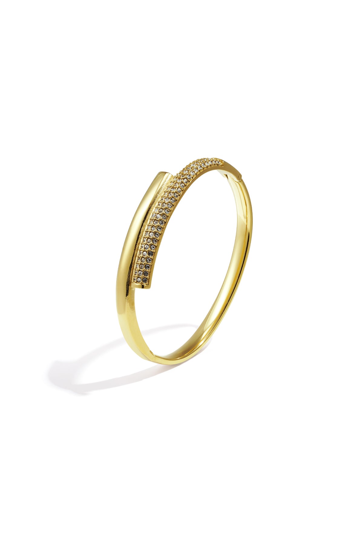 edelstahl armreifen kreis casual täglich einfache serie frauen schmuck