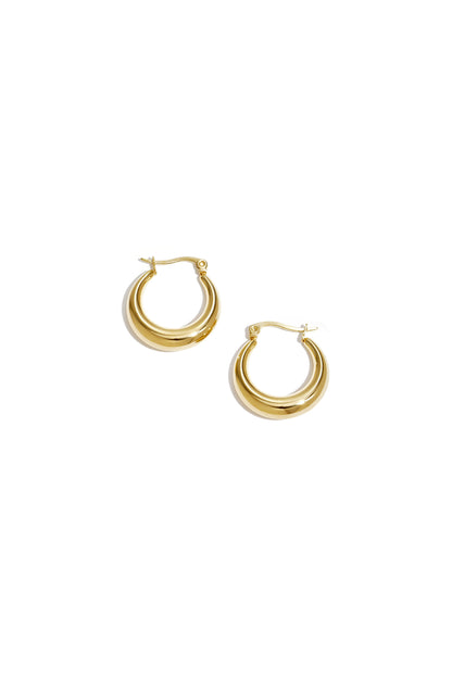 Damen Ohrringe Kreisform | Edelstahl | Gold & Silber