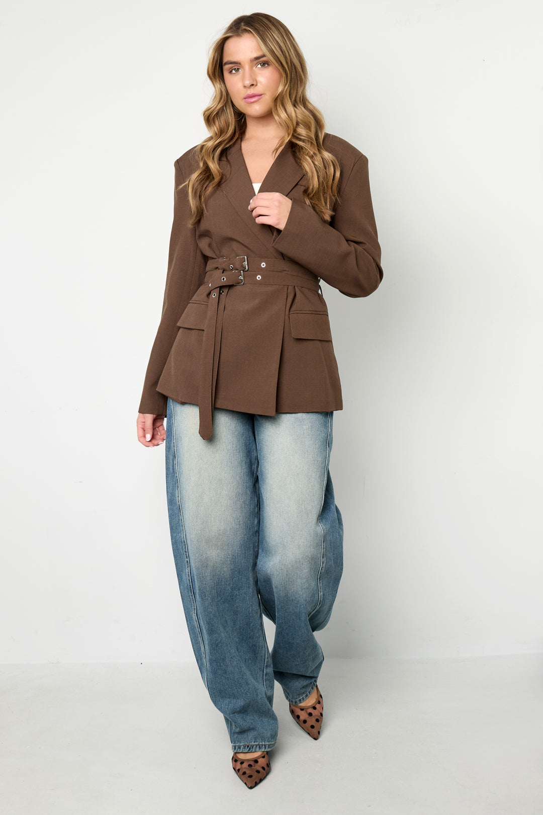 Damen Anzug Gewebt Classic | Polyester | Mehrfarbig