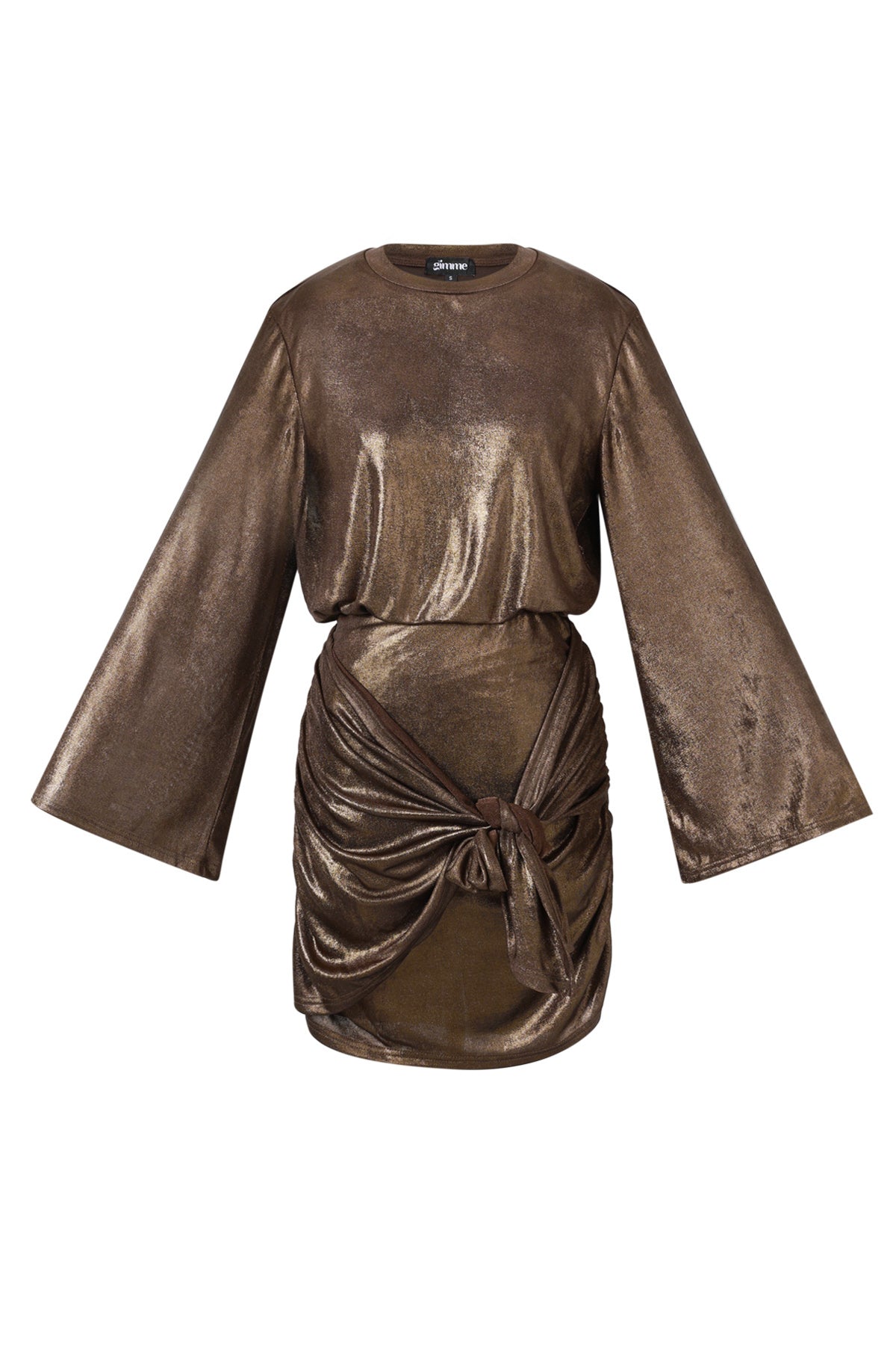 damen minikleid bindung elegant | polyester | mehrfarbig