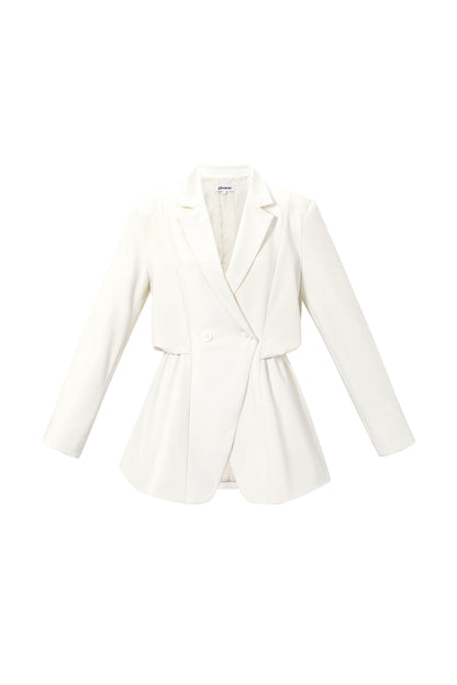 Damen Blazer Maßgeschneidert | Frühling Sommer | Creme