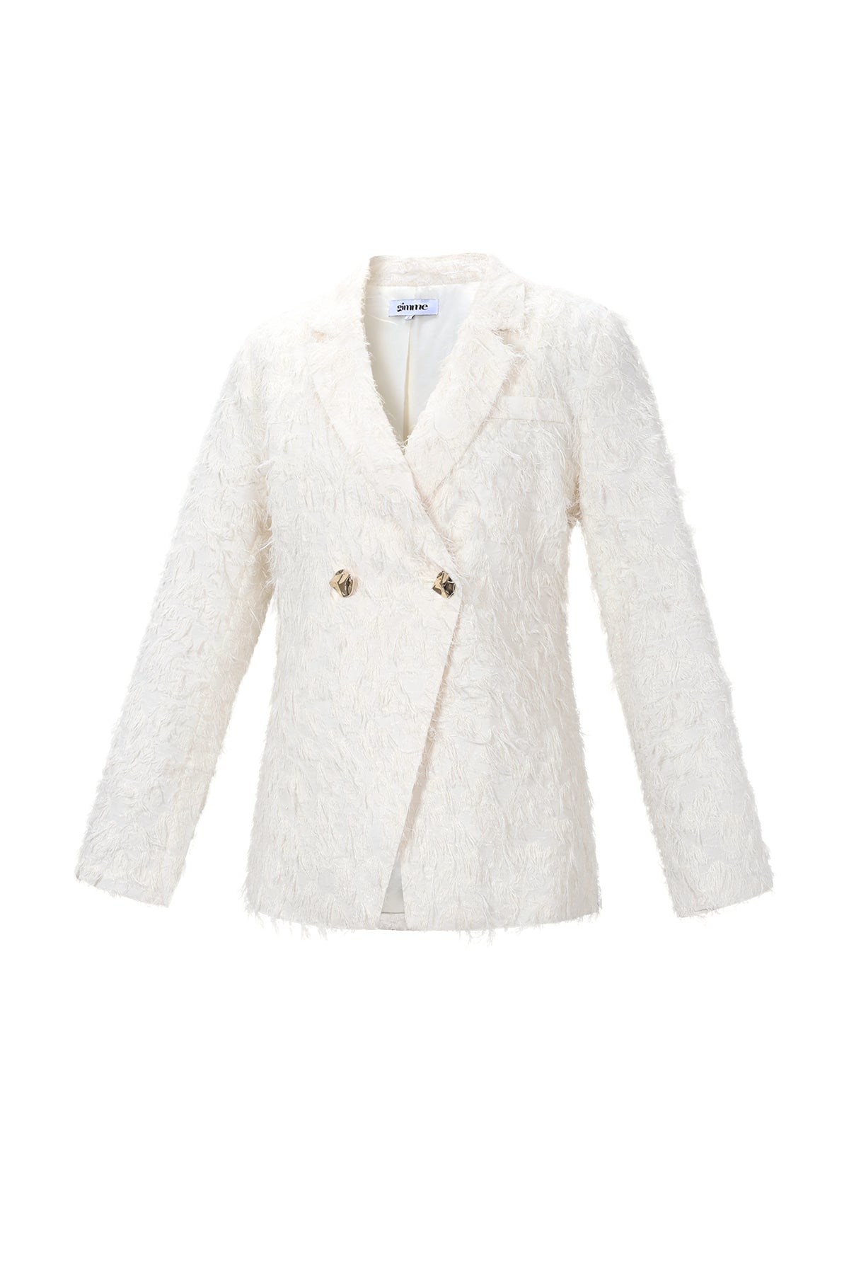 damen blazer strukturgewebe | ganzjährig | schwarz & creme