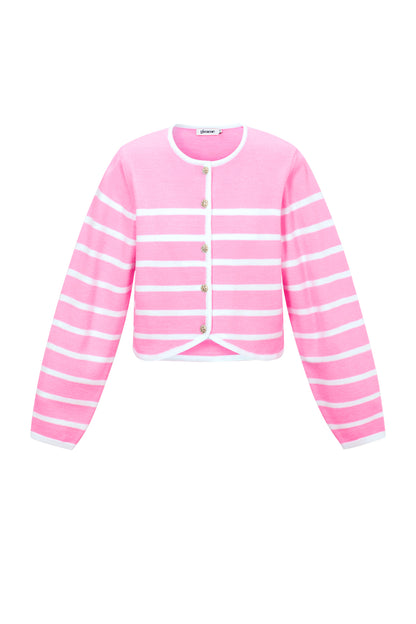 Damen Pullover Streifen Sommer | Acryl | Mehrfarbig