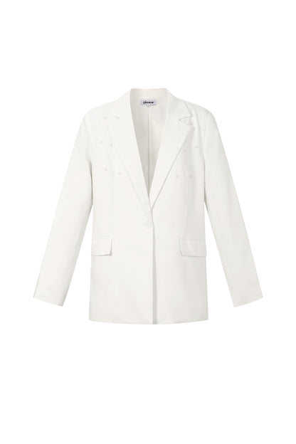 Damen Blazer Vollton | Büroalltag | Braun & Creme bis XL