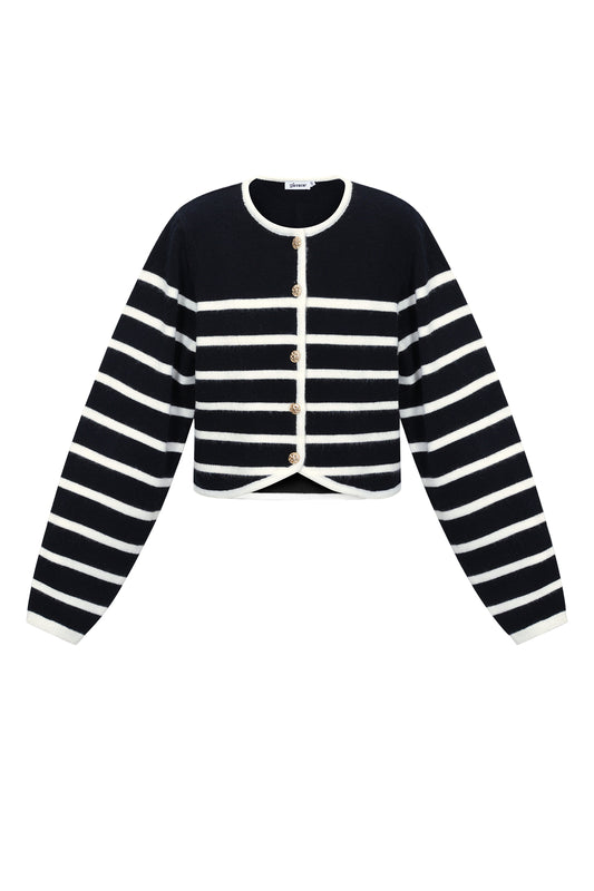 Damen Pullover Streifen Sommer | Acryl | Mehrfarbig