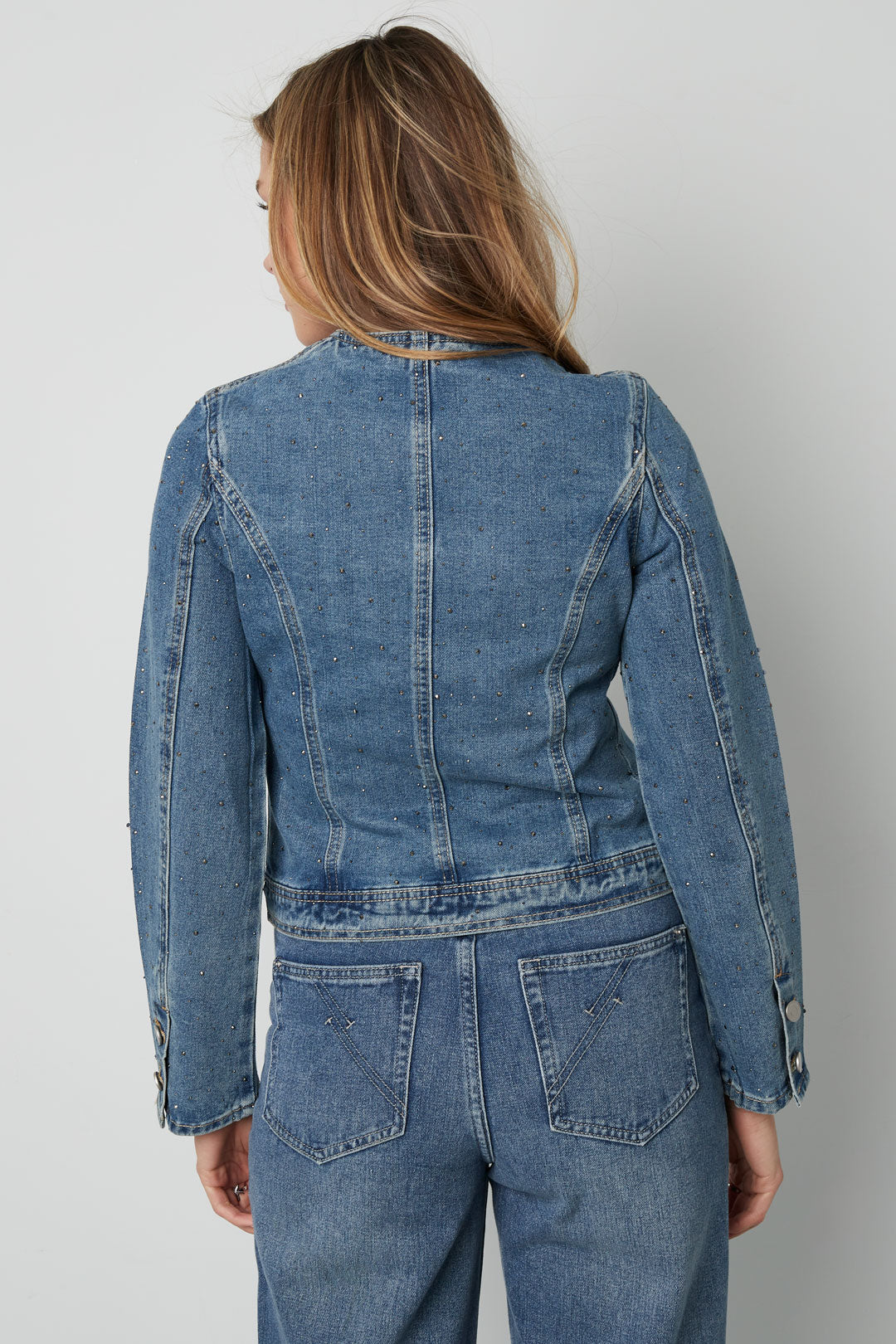 Damen Jeansjacke Kurz Classic | Denim | Blau