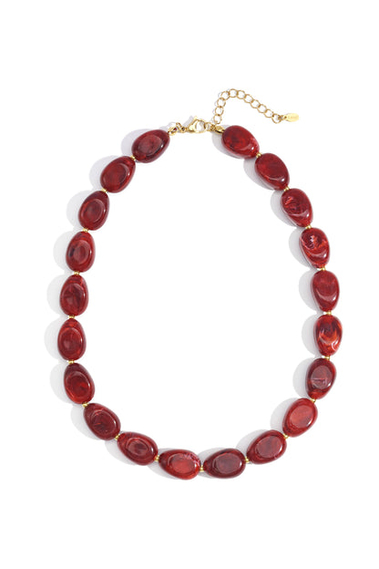 Acryl Perlen Halsketten Perlen Casual Täglich Einfache Serie frauen schmuck