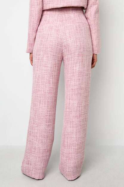 Damen Hose Karomuster | Polyester | Mehrfarbig