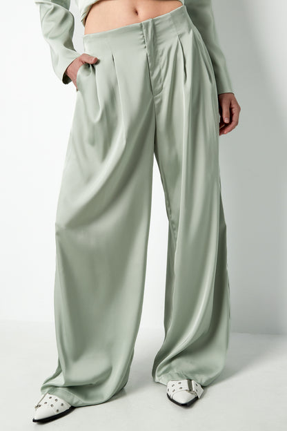 Damen Hose Frühling Leicht | Polyester | Mehrfarbig