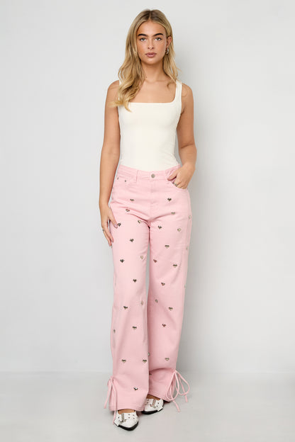 Damen Hose Sweetheart | Modal | Schwarz