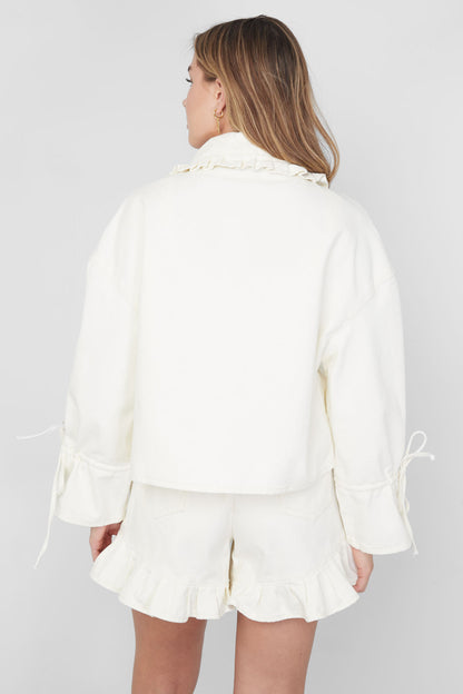 Damen Jacken Set Lässig | Baumwolle | Mehrfarbig