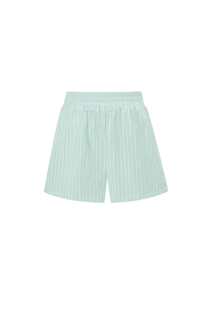 Damen Shorts Streifen Premium | Baumwolle | Mehrfarbig