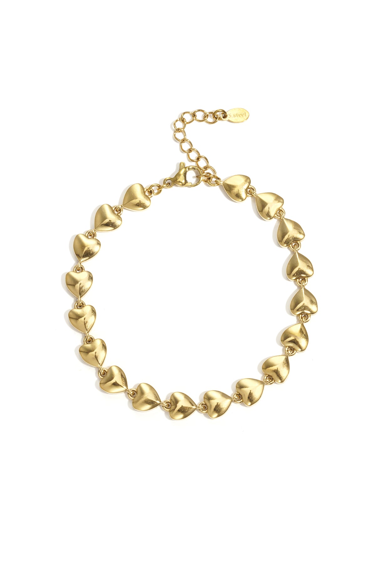 edelstahl kette armbänder herz einfache täglich einfache serie frauen schmuck