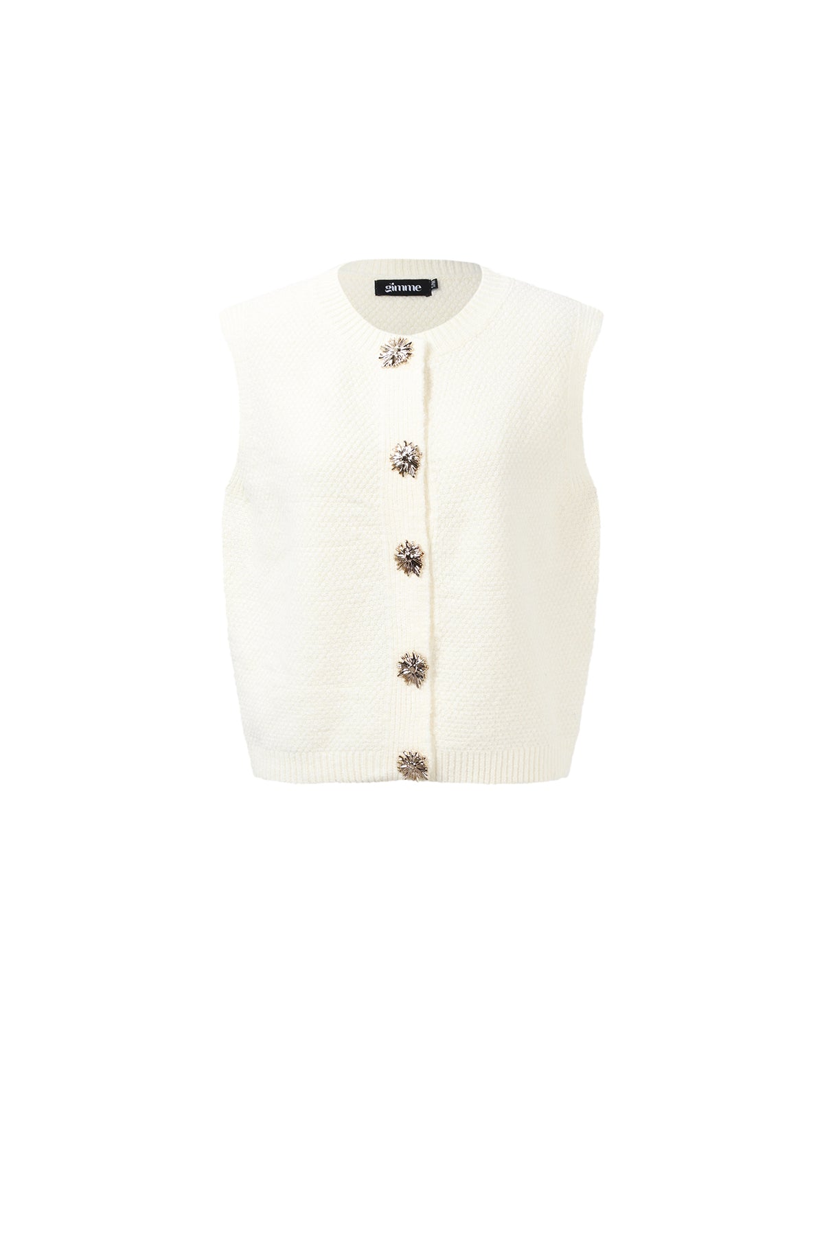 damen weste gestrickt edel | polyester | mehrfarbig