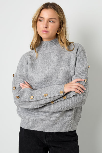 Damen Rollkragenpullover Glamourös | Polyester | Mehrfarbig