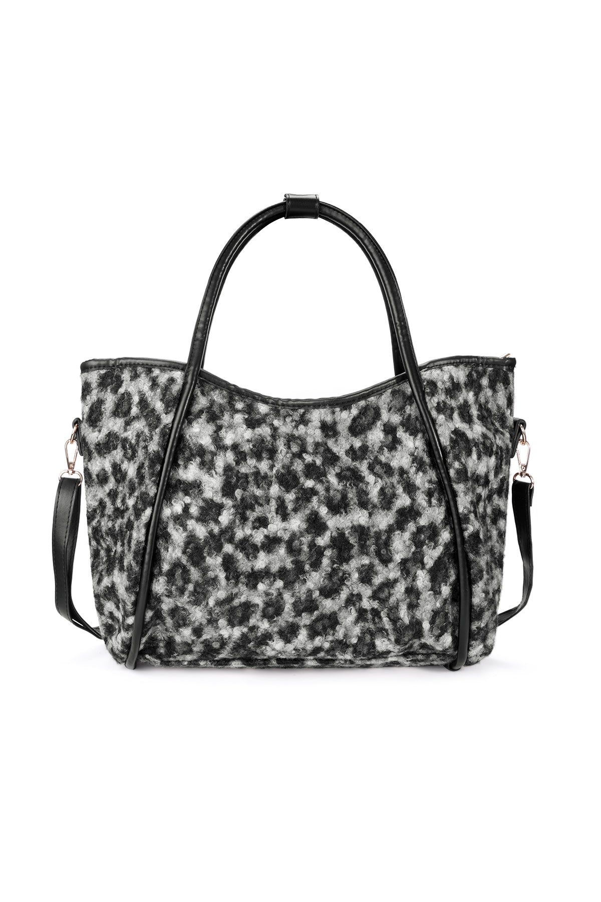 tragetasche leopardenmuster baumwolle | shopper damen