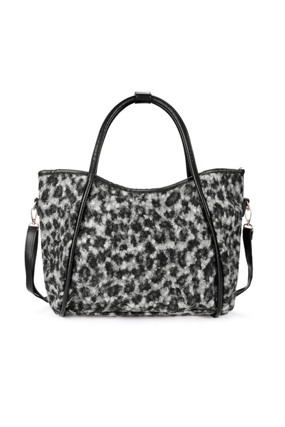 Tragetasche Leopardenmuster Baumwolle | Shopper Damen