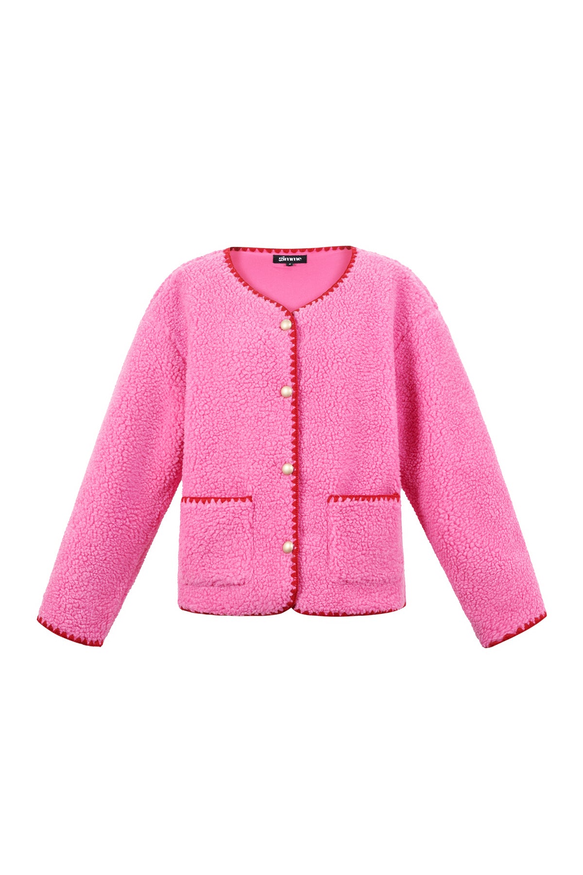 damen jacke farbkontrast | polyester | mehrfarbig