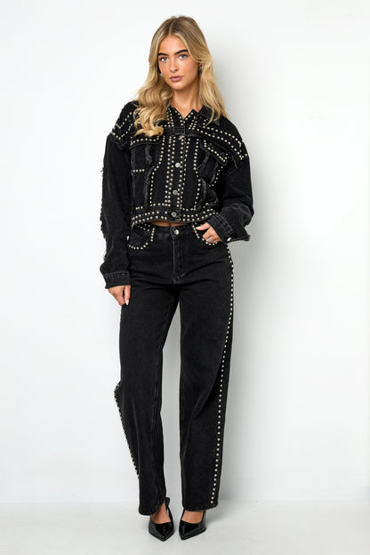 Damen Hose Classic | Baumwolle | Schwarz