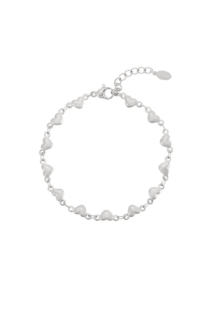 Armband mit mehreren Herzen